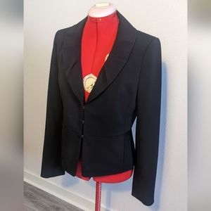 Ann Taylor -  Women's Black Suit Jacket, Size 8